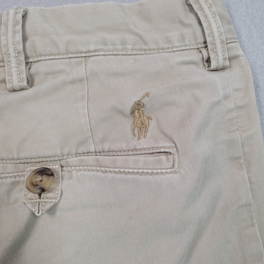 Polo Ralph Lauren Mens Stretch Slim Fit Chino Pants Tan Khaki 36x32 - Picture 3 of 11